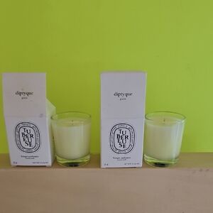 NWT Diptyque Tuberose Candle Set - Saint Germain Limited
